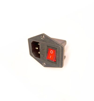 AC Power Socket IEC14 with Fuse & Switch (3-Pin) - Image 2