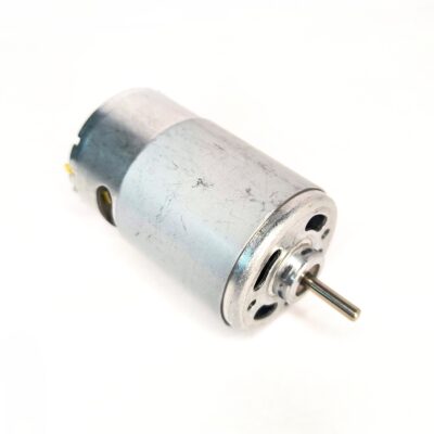 RS-555 DC Motor – 12V 5000RPM Brushed Type by Ekastore